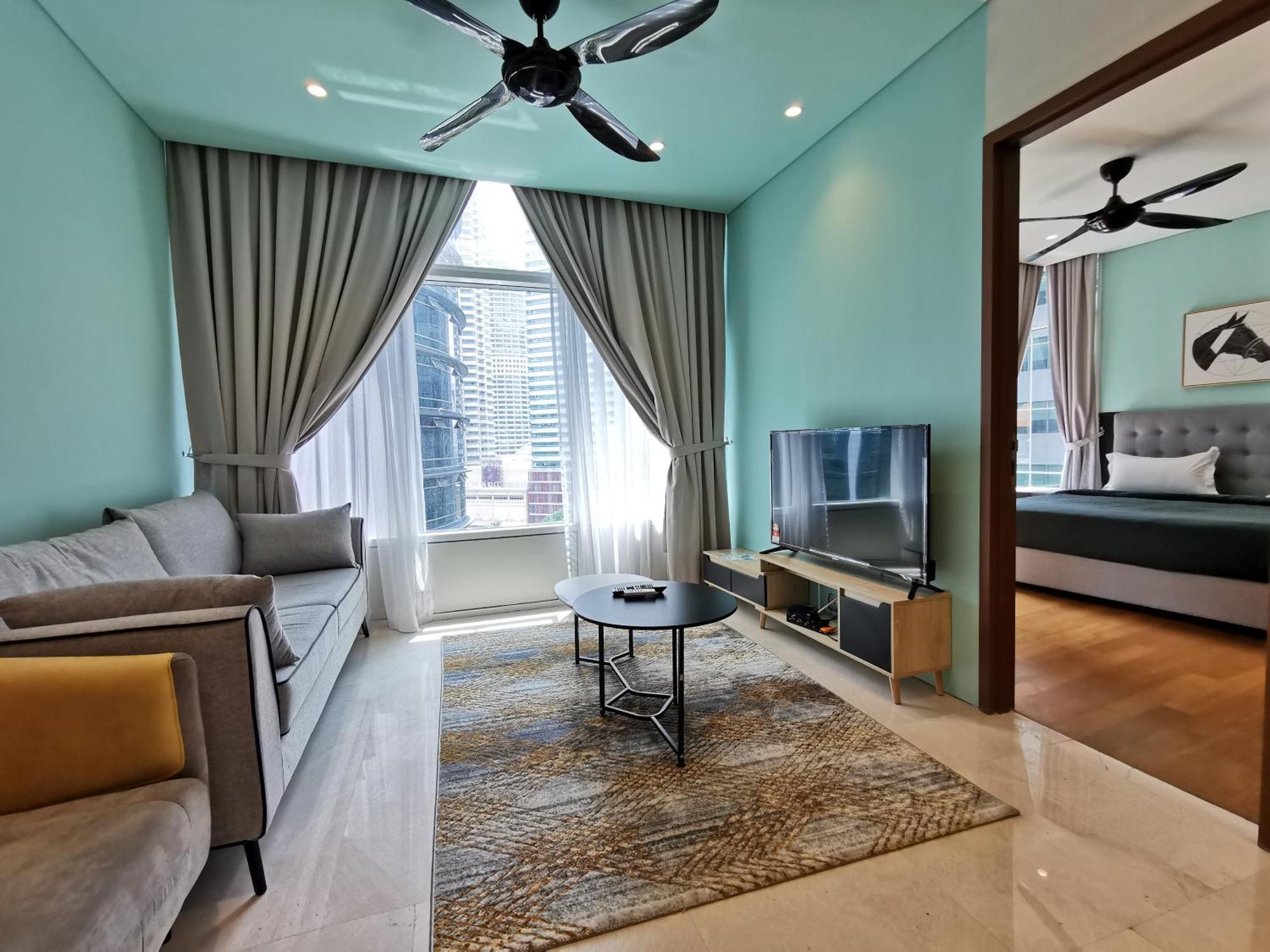 Sky Suites Klcc By Autumn Suites Premium Stay Kuala Lumpur Zimmer foto
